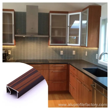 Custom Aluminum Extruded Kitchen Cabinets